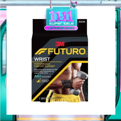 FUTURO™ Precision Fit Wrist Support Adjustable image
