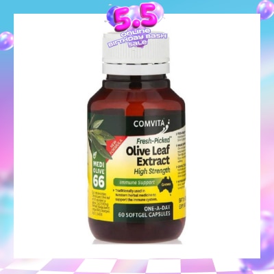 COMVITA - Olive Leaf Extract Capsules (High Strength) 60s (Expiry: Apr`2027)