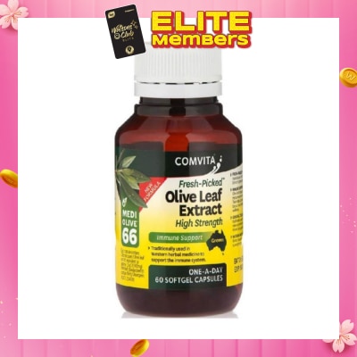 COMVITA Olive Leaf Extract Capsules (High Strength) 60s (Expiry: Jul`2026)