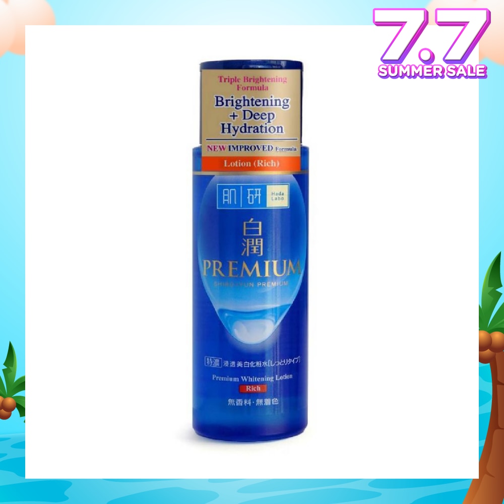 Premium Whitening Lotion ( Triple Brightening Formula With Niacinamide, Arbutin & Vitamin C To Brighten & Hydrate Dull Skin) 170ml