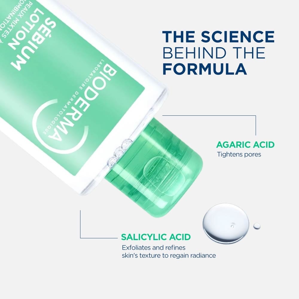 Sebium Lotion Hydrating and Mattifying Toner (Oily to Acne-Prone Skin) 200ml