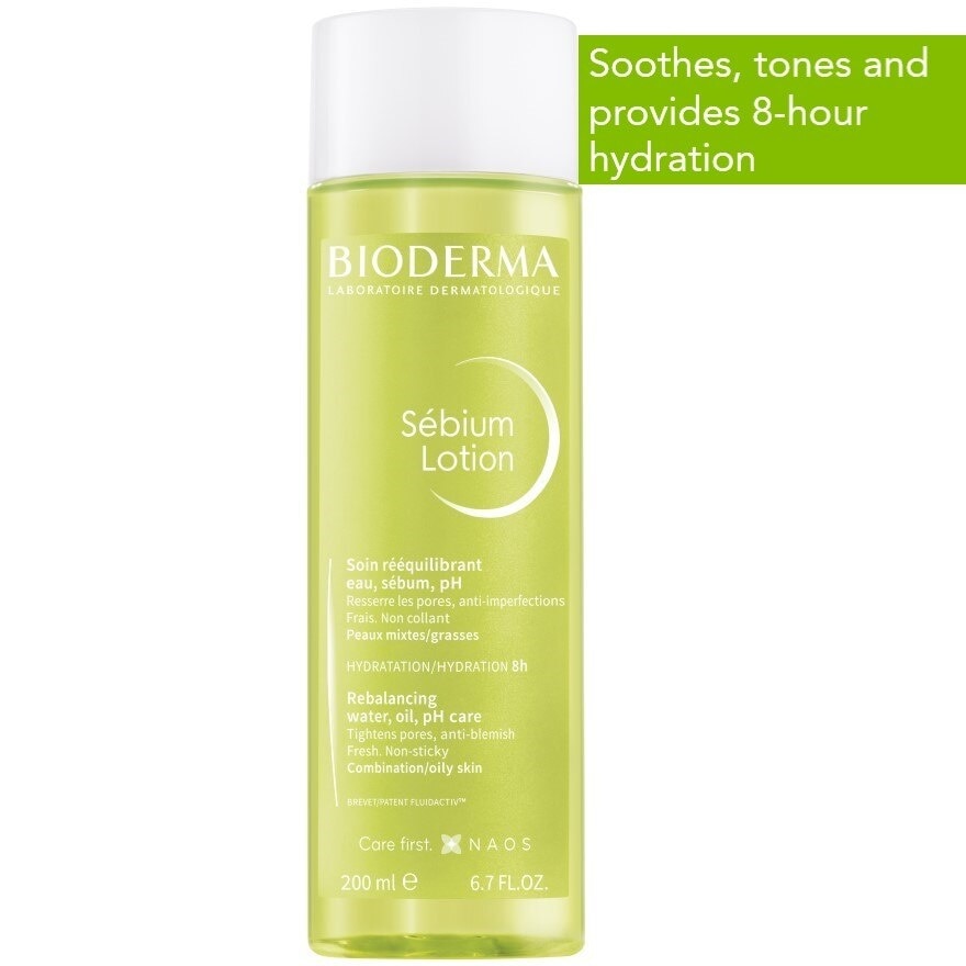 Sebium Lotion Hydrating and Mattifying Toner (Oily to Acne-Prone Skin) 200ml