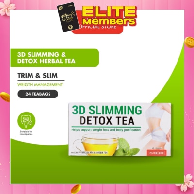 NUTRILIFE Herbal Tea Slim Detox Teabags 25s (Expiry: Jun`2026)