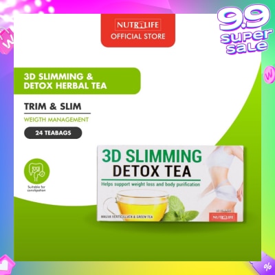 NUTRILIFE Herbal Tea Slim Detox Teabags 25s