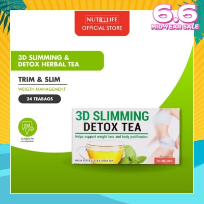 NUTRILIFE Herbal Tea Slim Detox Teabags 25s