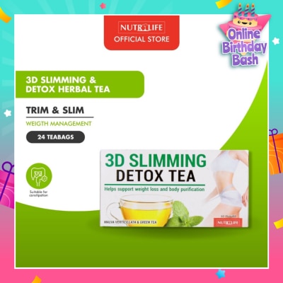 NUTRILIFE Herbal Tea Slim Detox Teabags 25s