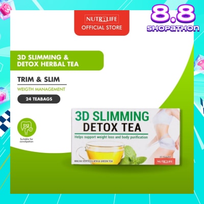 NUTRILIFE Herbal Tea Slim Detox Teabags 25s