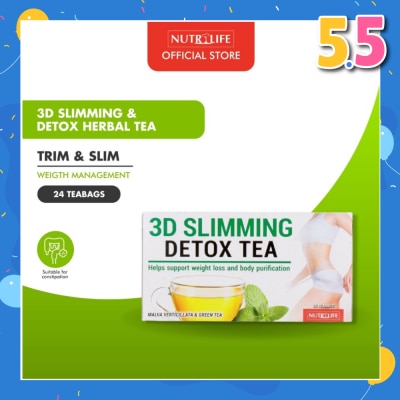 NUTRILIFE Herbal Tea Slim Detox Teabags 25s