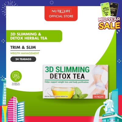 NUTRILIFE Herbal Tea Slim Detox Teabags 25s