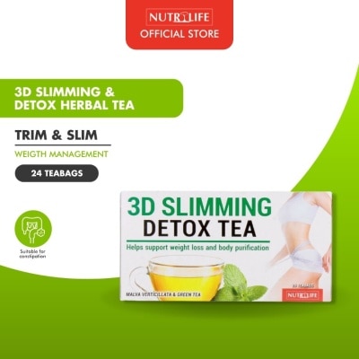 NUTRILIFE Herbal Tea Slim Detox Teabags 25s