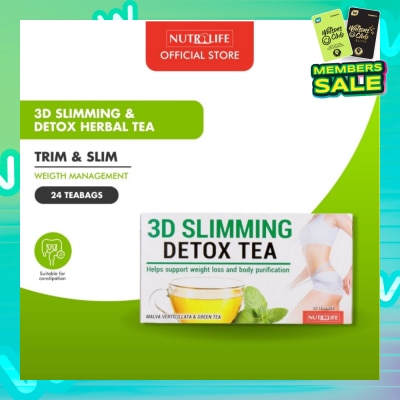 NUTRILIFE Herbal Tea Slim Detox Teabags 25s
