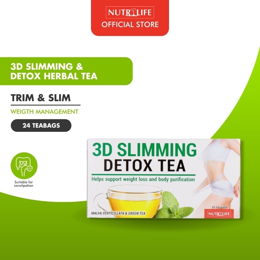 Herbal Tea Slim Detox Teabags 25s