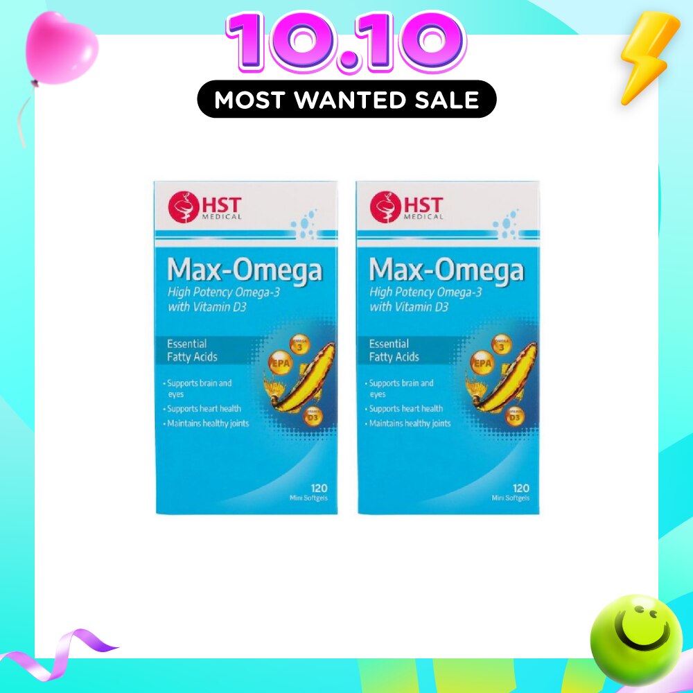 Max Omega Mini Softgels 120s x 2 image