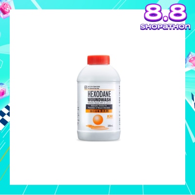 ICM PHARMA Hexodane Woundwash (Wound Infections Antiseptic Solution) 200ml