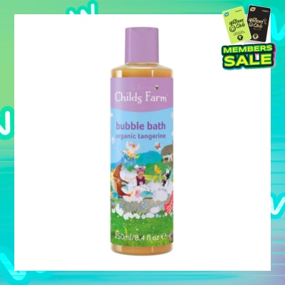 CHILDS FARM Bubble Bath Organic Tangerine (Suitable for newborns and upwards) 250ml