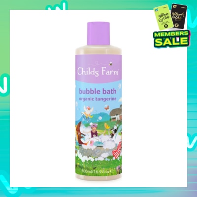 CHILDS FARM Bubble Bath Organic Tangerine (Suitable for newborns and upwards) 500ml