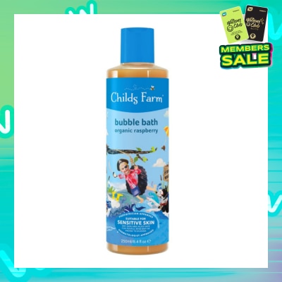 CHILDS FARM Bubble Bath Organic Raspberry (Suitable for newborns and upwards) 250ml