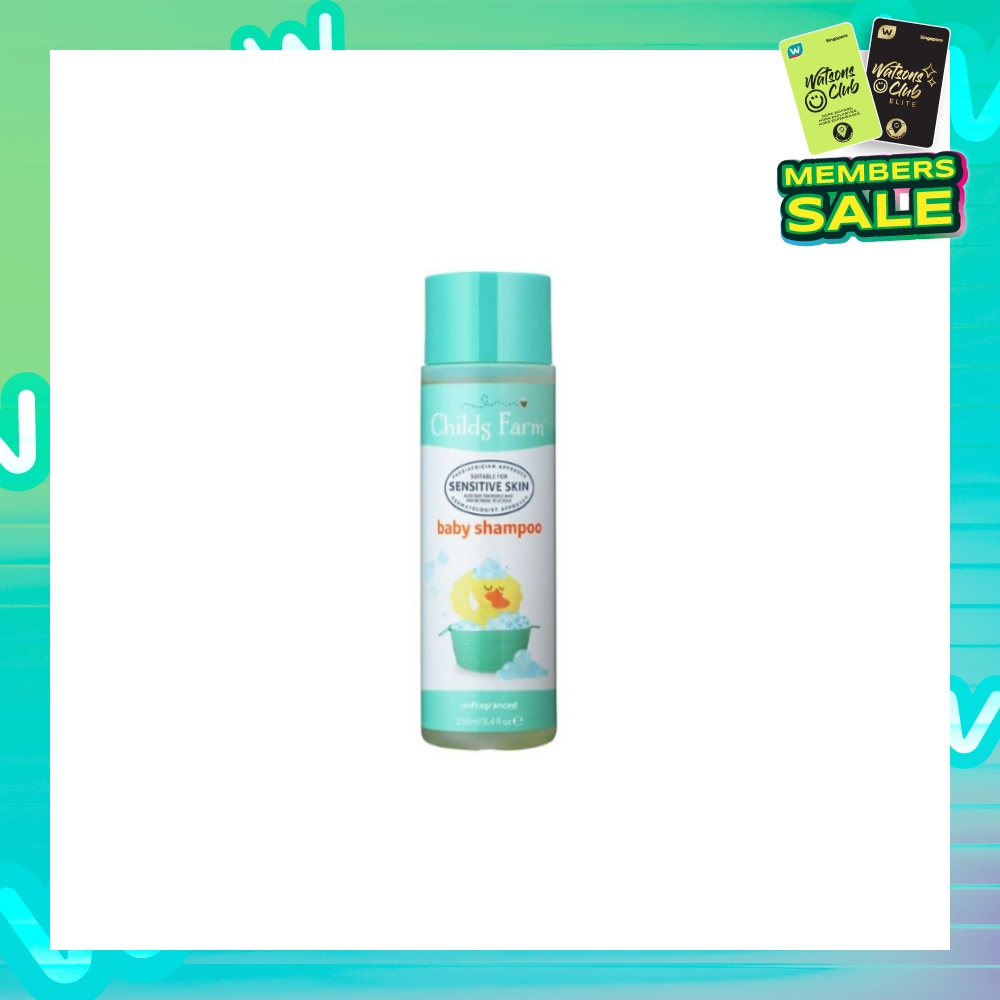 Baby Shampoo Fragrance-Free (Suitable for newborns and upwards) 250ml