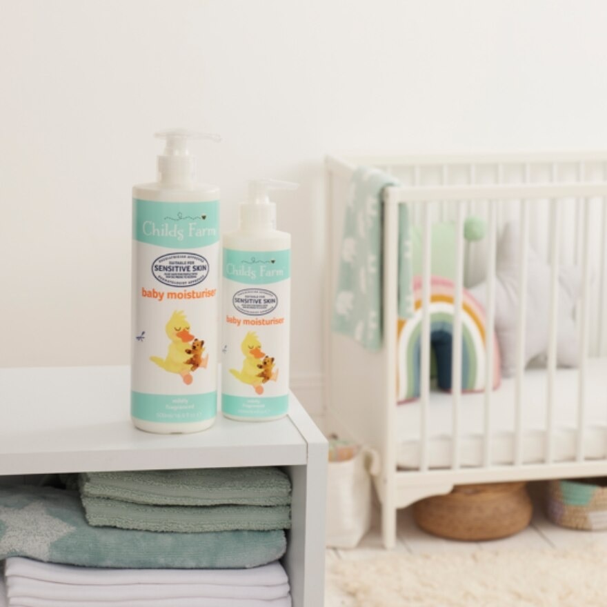 Baby Moisturiser Mildly Fragranced (Suitable For Newborns & Older + Suitable For Dry + Sensitive + Eczema Prone Skin) 250ml