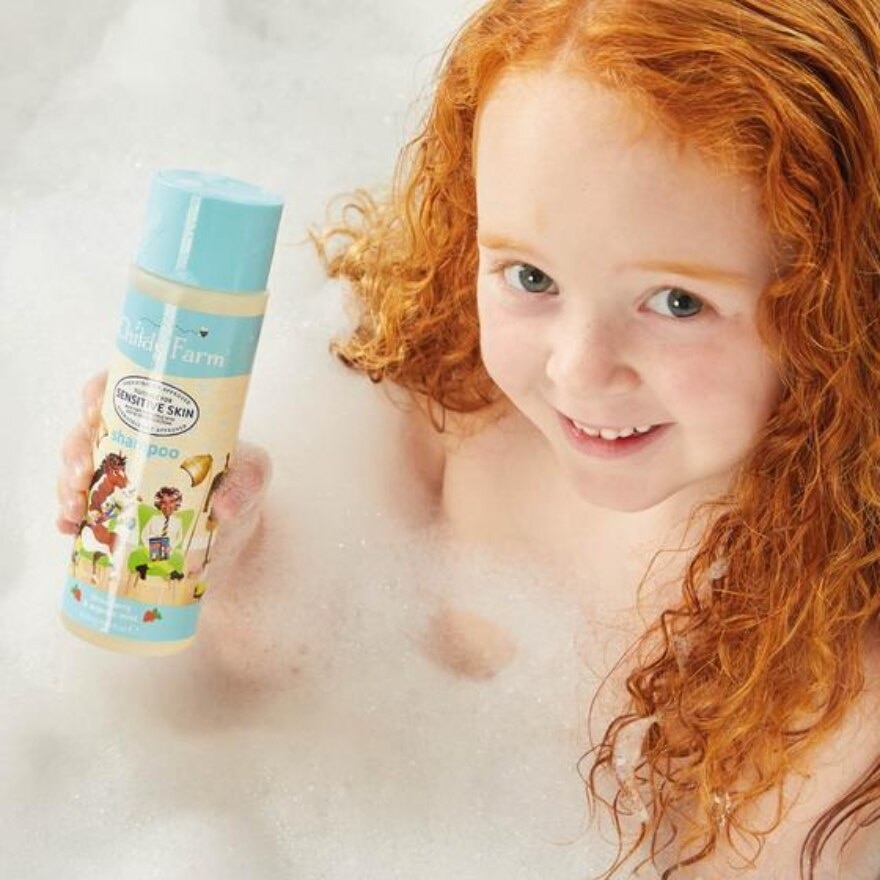 Shampoo Strawberry & Organic Mint (Suitable For Newborns & Older + Suitable For Sensitive & Eczema Prone Skin) 250ml