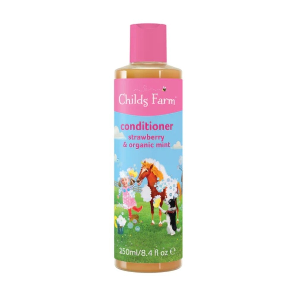 Conditioner Strawberry & Organic Mint (Suitable for newborn and upwards) 250ml