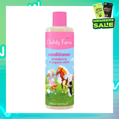 CHILDS FARM Conditioner Strawberry & Organic Mint (Suitable for newborn and upwards) 500ml