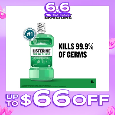 LISTERINE - Listerine Freshburst Mouthwash With Spearmint & 4 Essential Oil 1000ml