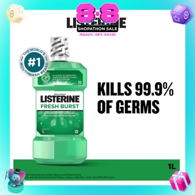 LISTERINE - Listerine Freshburst Mouthwash With Spearmint & 4 Essential Oil 1000ml