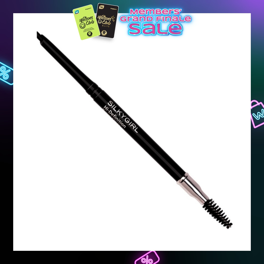 SILKYGIRL Silkygirl Hi Definition Brow Liner 01 Soft Black