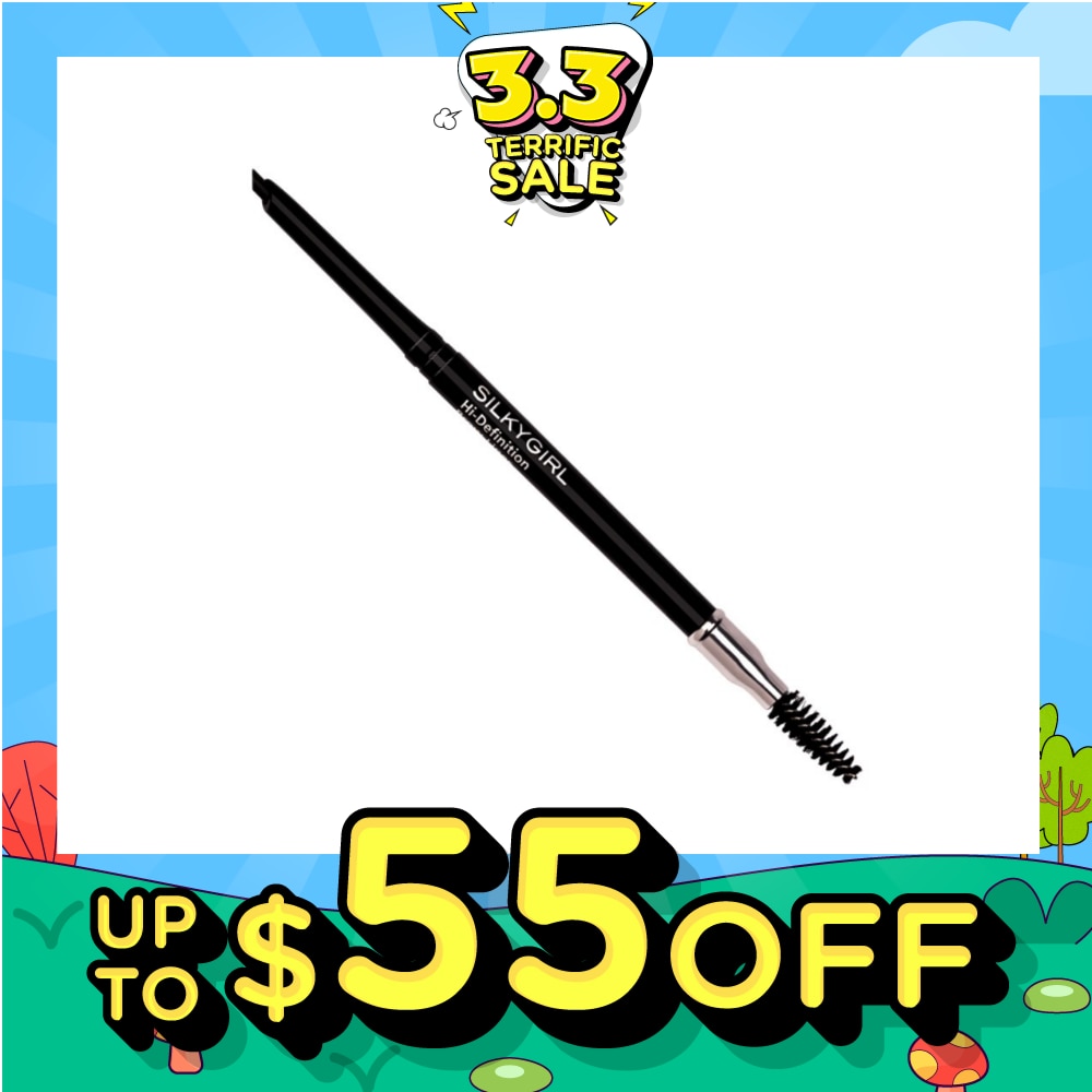 SILKYGIRL Silkygirl Hi Definition Brow Liner 01 Soft Black