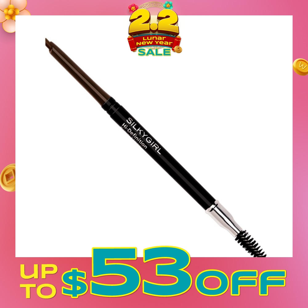 SILKYGIRL Hi-Define Brow Liner 02 Dark Brown 1s