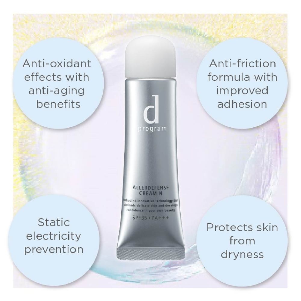 Allerdefense Cream Sunscreen SPF35 PA+++ (For Dry Sensitive Skin To Protect Against UV, Pollution & Dryness) 35g