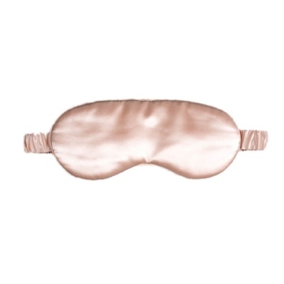 WHITE TROUSSEAU Aurelie Pure Silk Sleep Eye Mask Rose Gold 1s