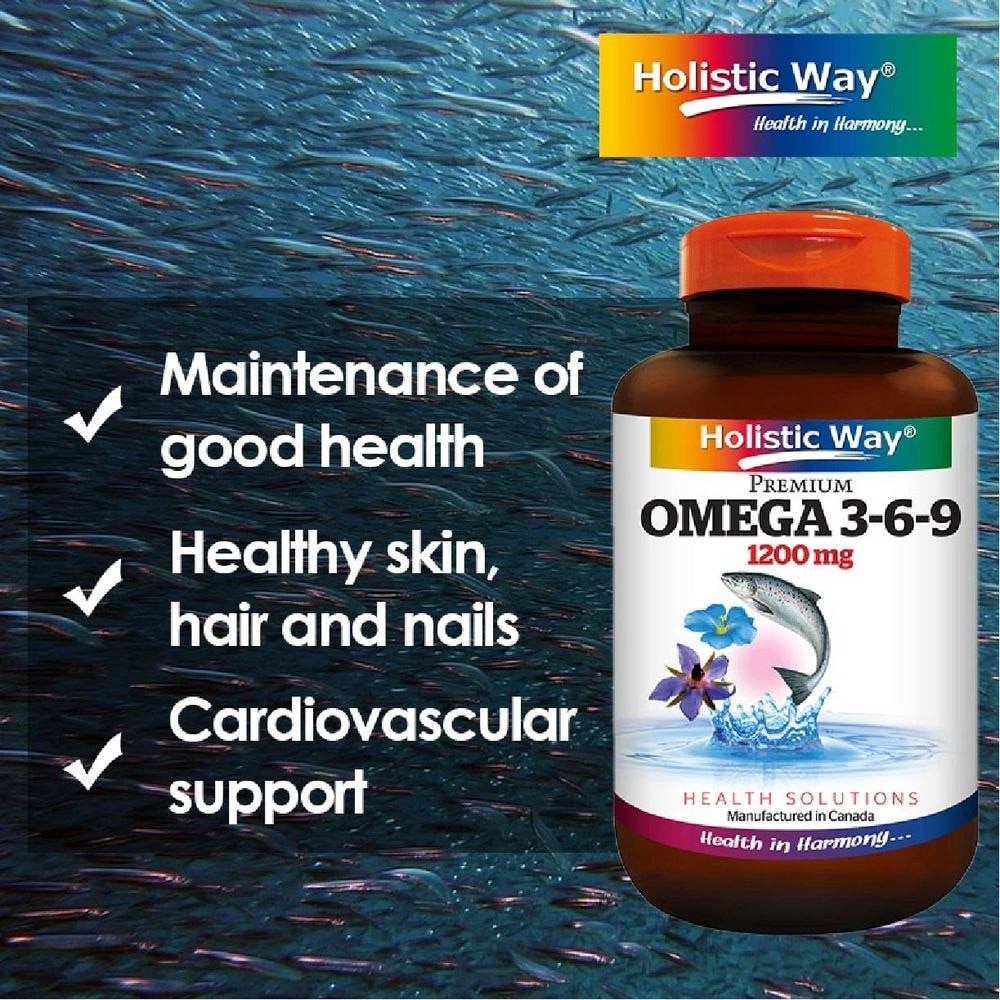 Premium Omega 3-6-9 Softgel 1200Mg (Helps Maintenance Of Good Health) 100s