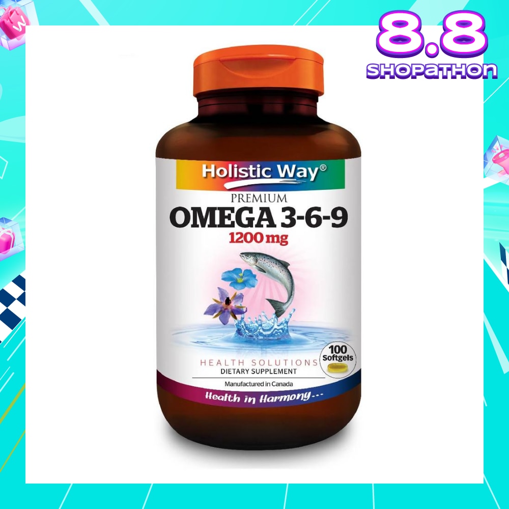 Premium Omega 3-6-9 Softgel 1200Mg (Helps Maintenance Of Good Health) 100s