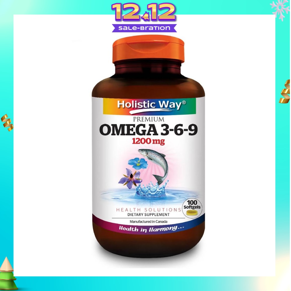 Premium Omega 3-6-9 Softgel 1200Mg (Helps Maintenance Of Good Health) 100s