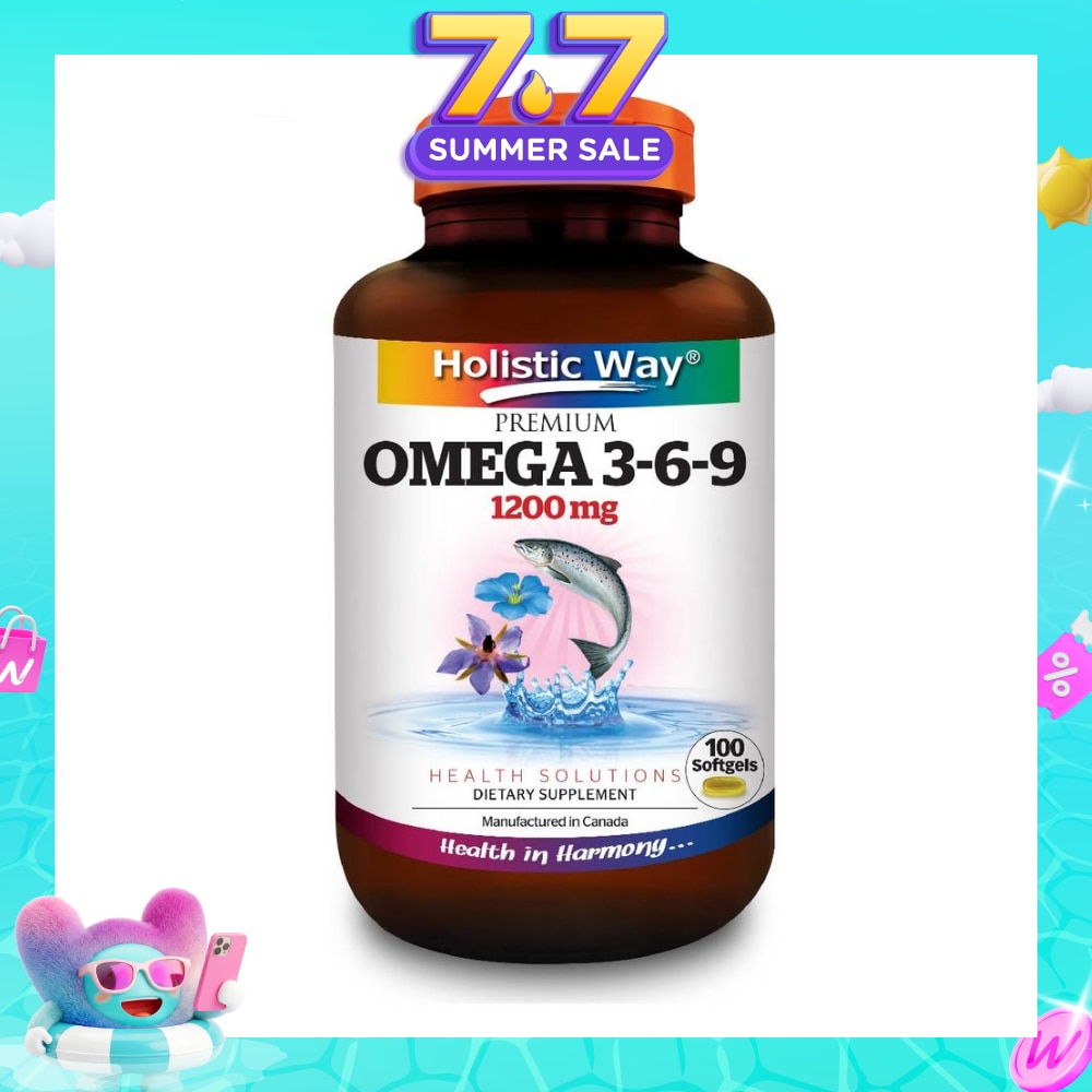 Premium Omega 3-6-9 Softgel 1200Mg (Helps Maintenance Of Good Health) 100s