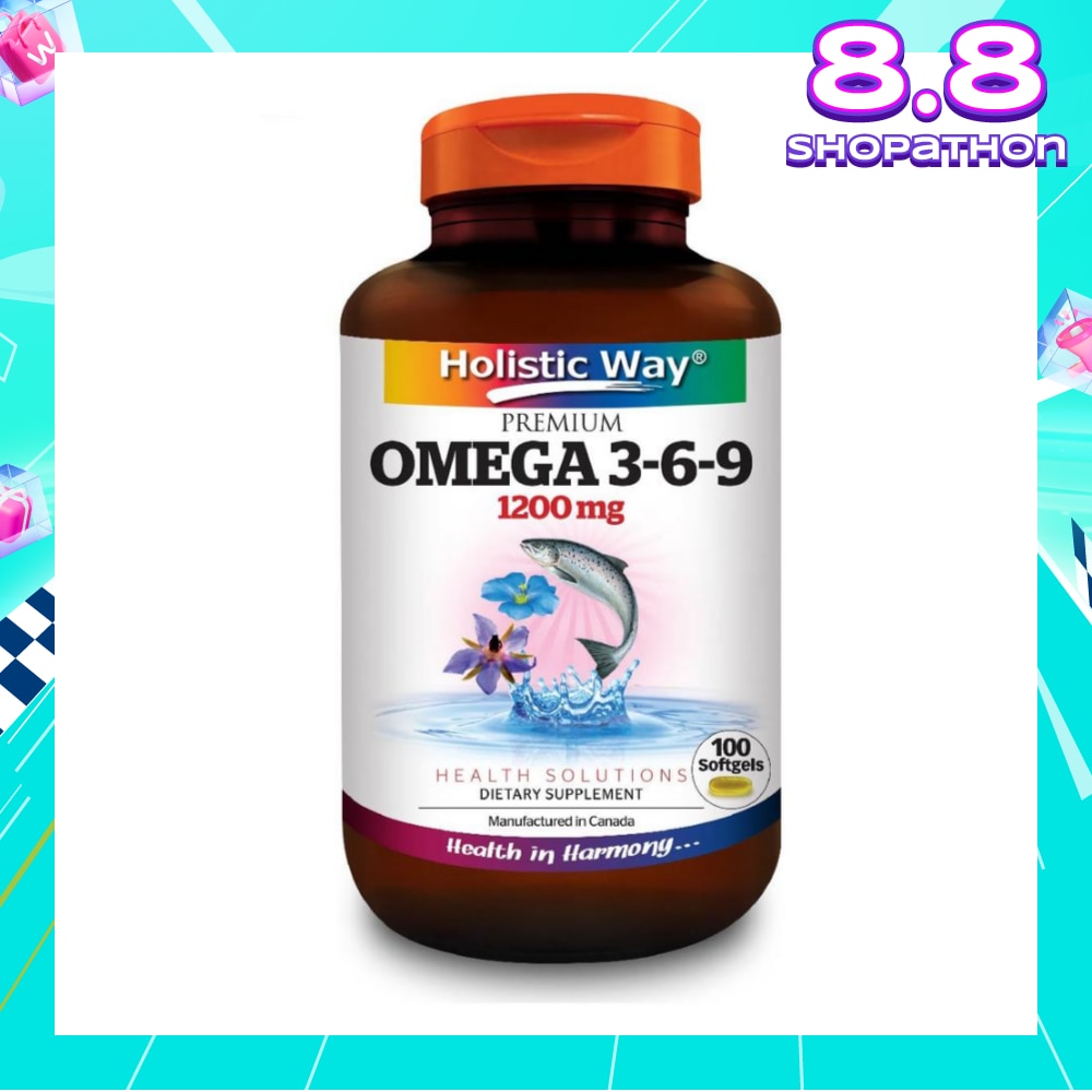Premium Omega 3-6-9 Softgel 1200Mg (Helps Maintenance Of Good Health) 100s