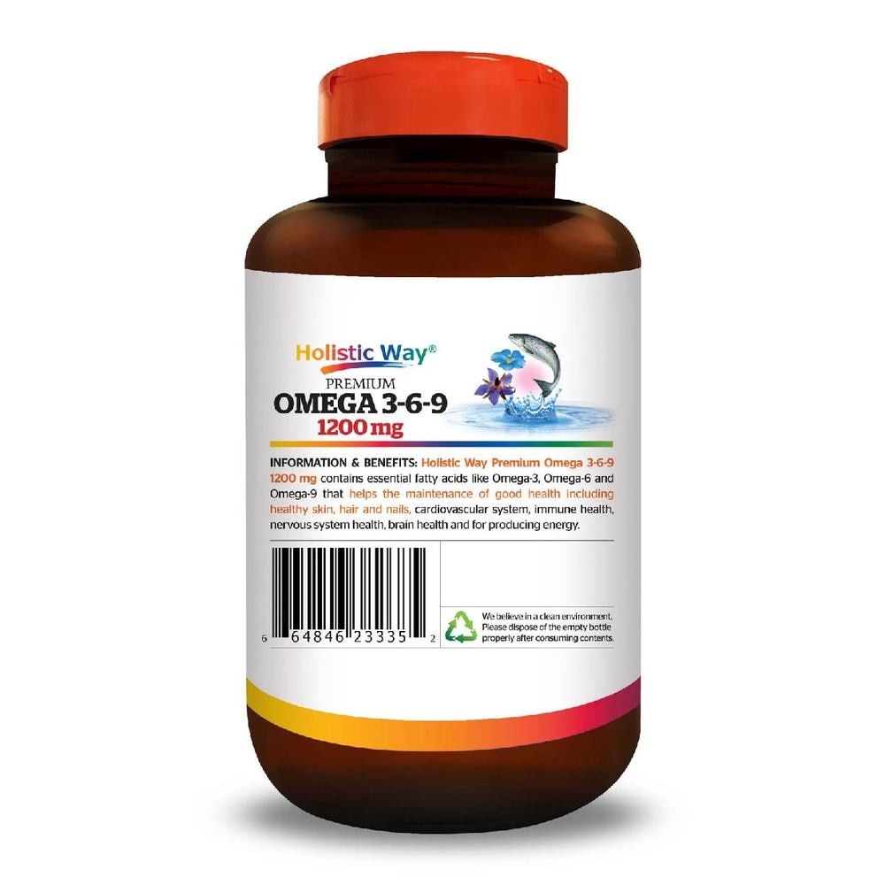 Premium Omega 3-6-9 Softgel 1200Mg (Helps Maintenance Of Good Health) 100s