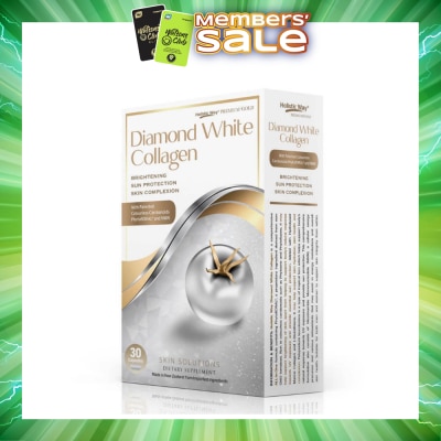 HOLISTIC WAY - Premium Gold Diamond White Collagen Capsule (For Brightening + Sun Protection + Skin Complexion) 30s