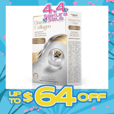 HOLISTIC WAY - Premium Gold Diamond White Collagen Capsule (For Brightening + Sun Protection + Skin Complexion) 30s