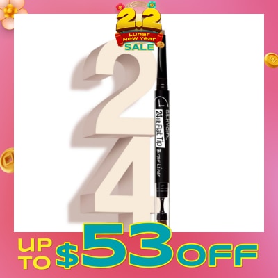 SILKYGIRL 24H Flat Tip Brow Liner 01 Natural Brown