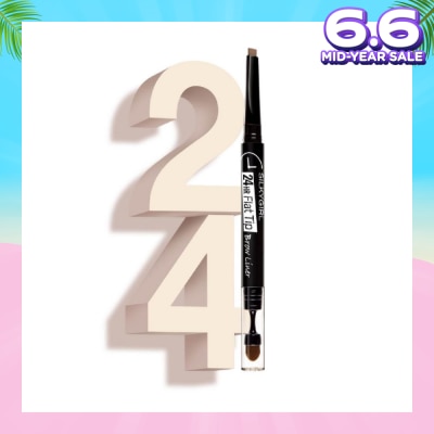 SILKYGIRL 24H Flat Tip Brow Liner 01  Natural Brown
