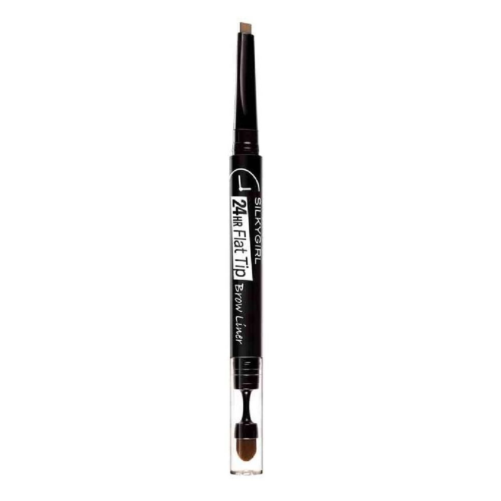 24H Flat Tip Brow Liner 02 Dark Brown