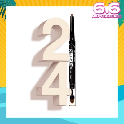 SILKYGIRL 24H Flat Tip Brow Liner 02 Dark Brown