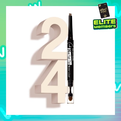 SILKYGIRL 24H Flat Tip Brow Liner 02 Dark Brown