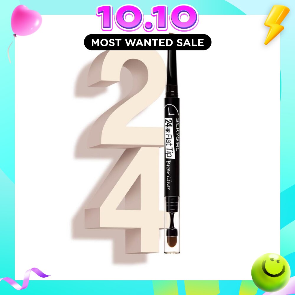 24H Flat Tip Brow Liner 02 Dark Brown image