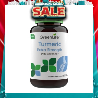 GREENLIFE - Turmeric Extra Strength With BioPerine Dietary Supplement Veggie Capsule 60s