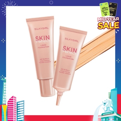 SILKYGIRL Skin Perfect Liquid Foundation 01 Light