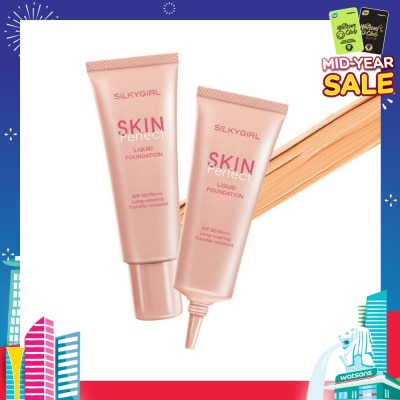 SILKYGIRL Skin Perfect Liquid Foundation 02 Natural
